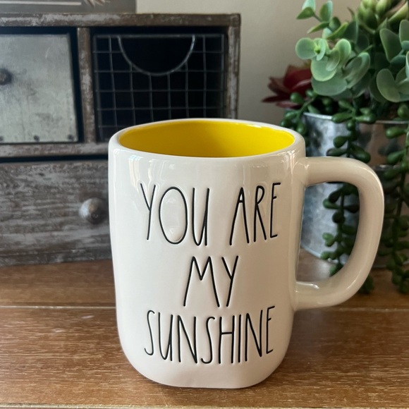 New Rae Dunn Farmhouse Ceramic You Are My Sunshine Mug - Picture 3 of 3